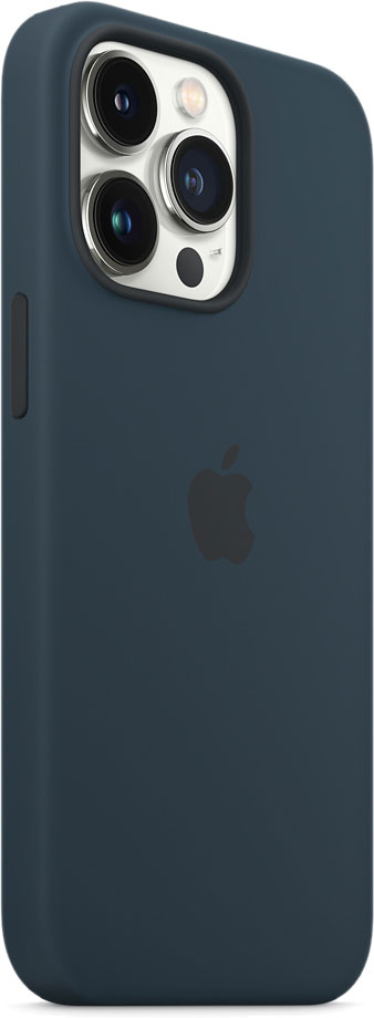 Silicon Case MagSafe для iPhone 13 Pro Max Синий Омут