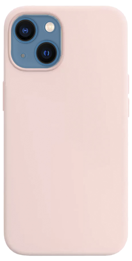 Чехол для iPhone 13 Liquid Silicone Full (Розовый песок)