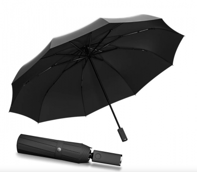 Автоматический зонт Zuodu Umbrella (Черный)