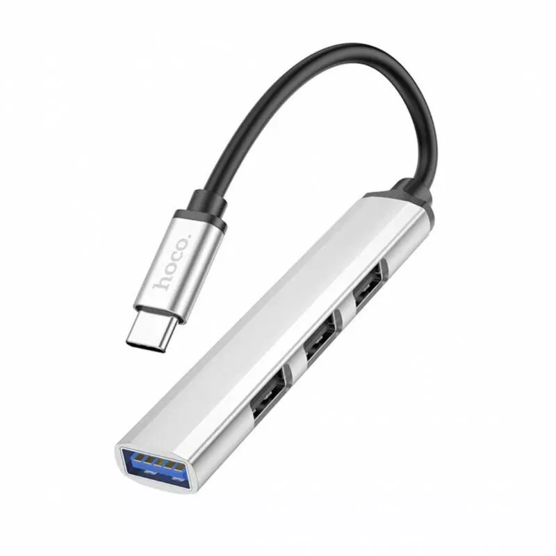 Хаб Type-C Hoco HB26 (4xUSB)