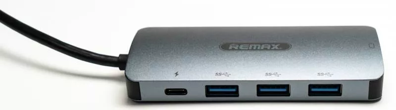 Хаб Type-C HUB Remax RU-U5 (4xUSB, 1хType-c, 1xHDMI)