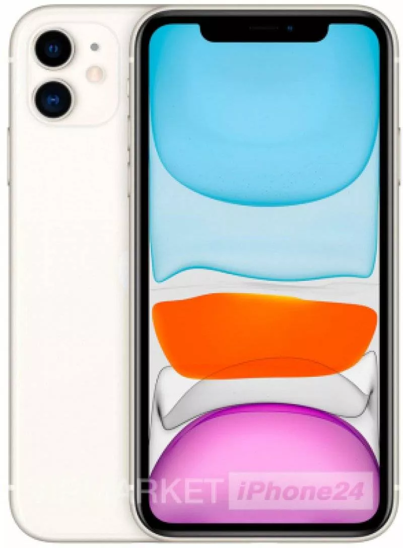 Смартфон Apple iPhone 11 64Gb Белый (для других стран)