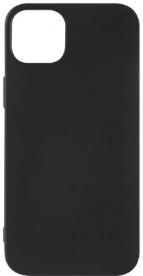 Чехол iPhone 14 Plus Силикон (Черный)