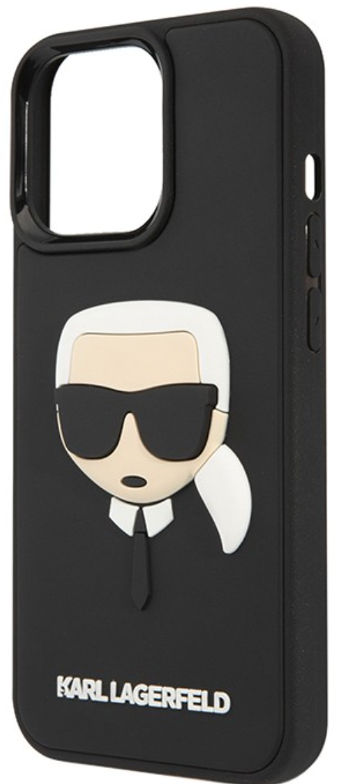 Чехол iPhone 14 Pro Karl Lagerfeld (Черный)