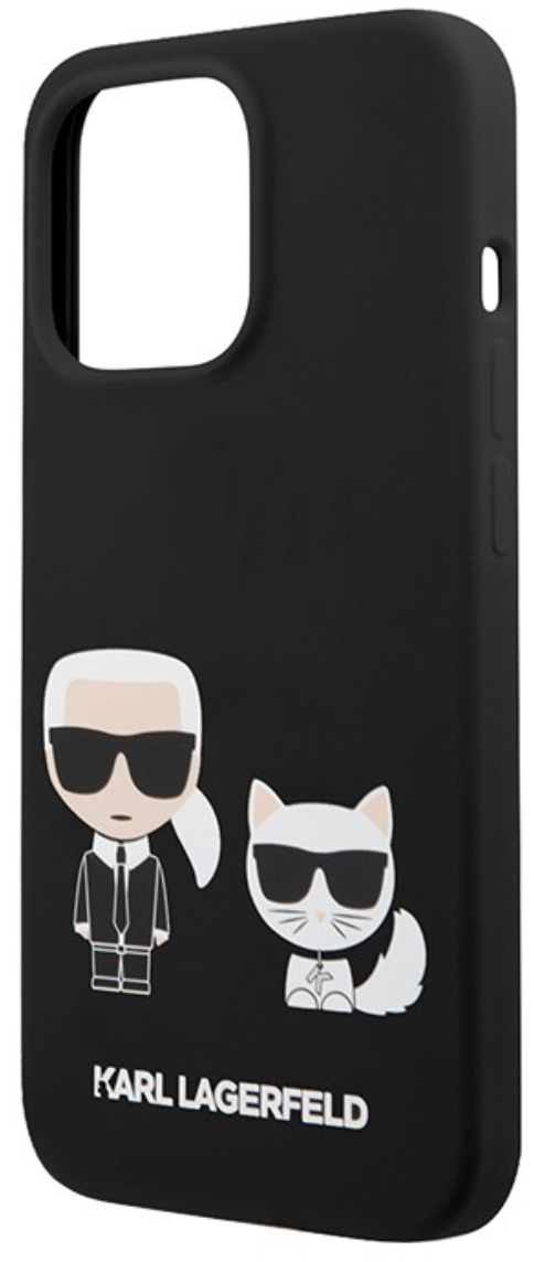 Чехол iPhone 14 Pro Max Karl Lagerfeld (Черный)