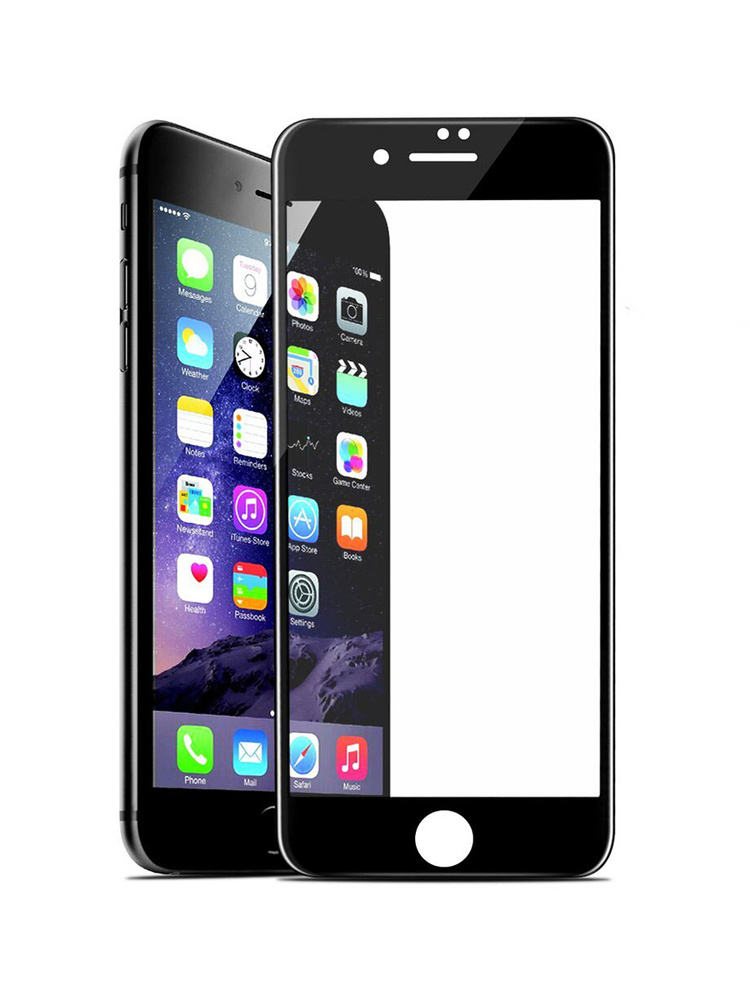 Защитное стекло 3D OG для iPhone 7/8 black