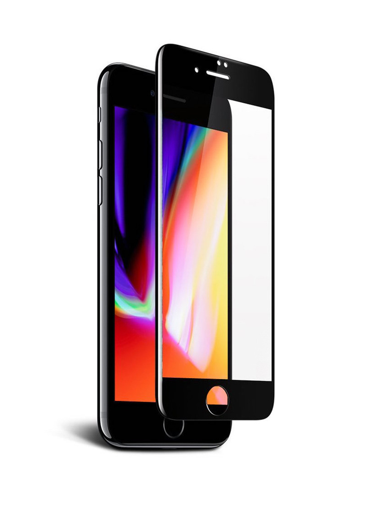 Защитное стекло 3D OG для iPhone 7/8 Black