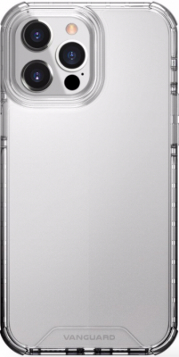 Накладка силиконовая Armour для iPhone 13 Pro Max (Прозрачно-черный)
