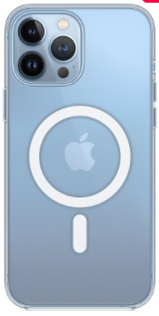 Чехол MagSafe для iPhone 13 Pro (Прозрачный)