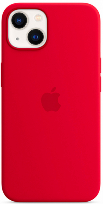 Silicon Case MagSafe для iPhone 13 Красный