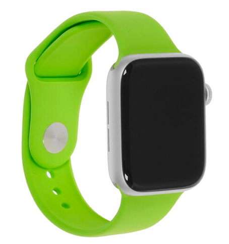 Спортивный силиконовый ремешок для Apple Watch 38/40 mm (Green)