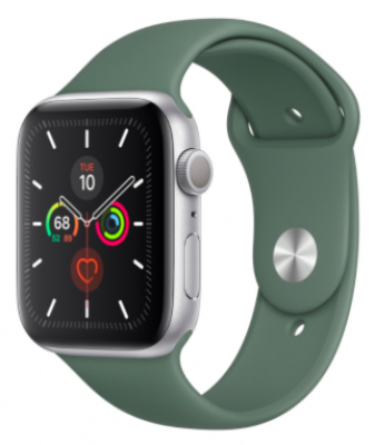 Спортивный силиконовый ремешок для Apple Watch 38/40mm (Olive)