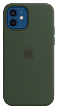 Чехол Silicon Case MagSafe для iPhone 12/12 Pro Cyprus Green