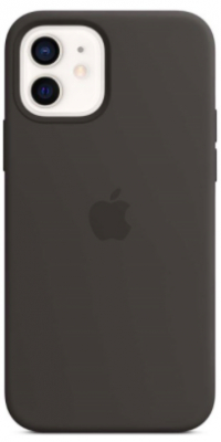 Чехол Silicon Case MagSafe для iPhone 12/12 Pro Black