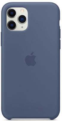 Silicon Case Original for iPhone 11 Pro (Аляскинский синий)