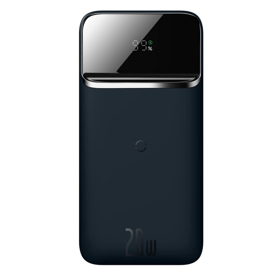 Внешний аккумулятор Baseus Magnetic Wireless Charger 10000mAh 20W Black (PPCXW10-C)