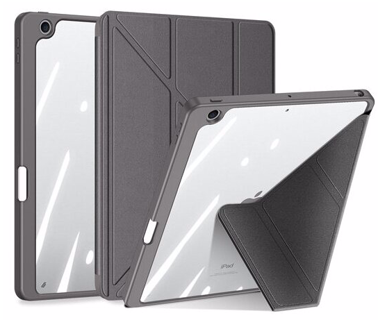 Чехол для iPad 10 (2022) Dux Ducis MAGI Series (Темно-серый)