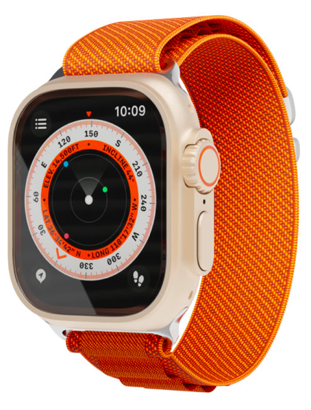 Ремешок VLP Apple Watch 42/44/45/47 mm Alpine loop band (оранжевый)