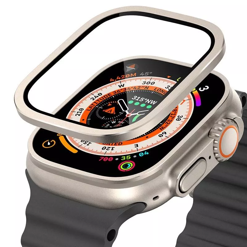 Защитное стекло Apple Watch с окантовкой 49mm