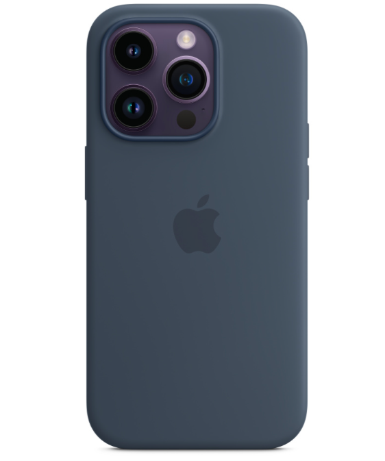 Чехол Silicon Case MagSafe для iPhone 14 Pro Strom Blue