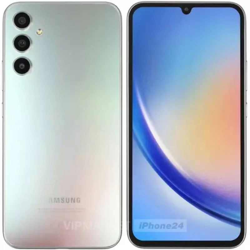 Samsung Galaxy A34 8/128GB Awesome Silver (для других стран)