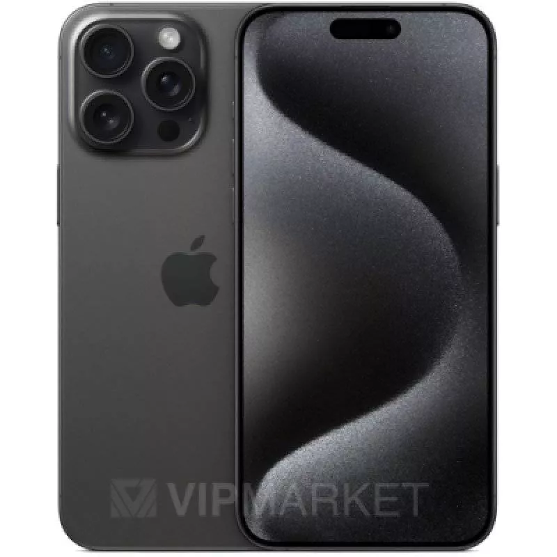Смартфон Apple iPhone 15 Pro Max 256Gb Черный Титан (без RuStore)