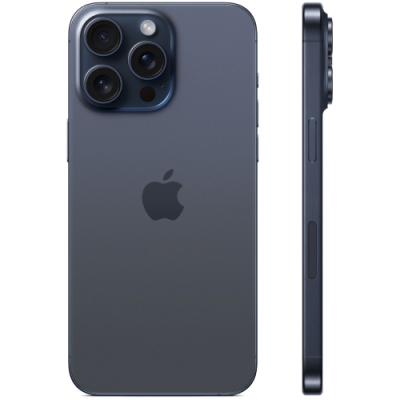 Смартфон Apple iPhone 15 Pro Max 256Gb Синий Титан (для других стран)