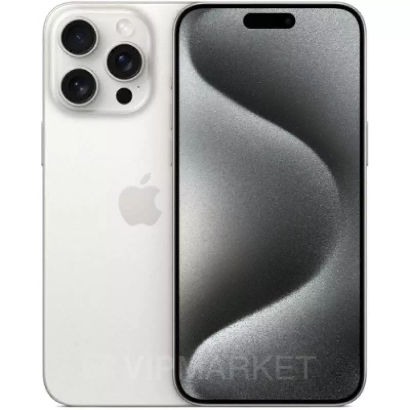 Смартфон Apple iPhone 15 Pro Max 256Gb Белый Титан (без RuStore)