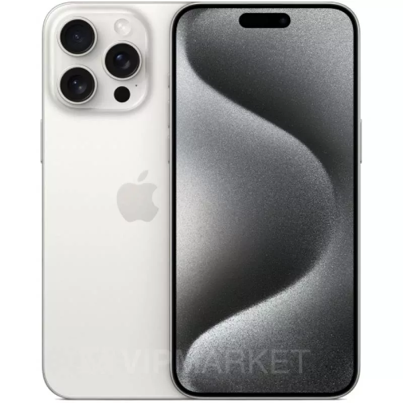Смартфон Apple iPhone 15 Pro Max 256Gb Белый Титан (для других стран)