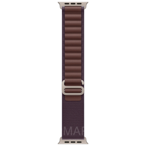 Часы Apple Watch Ultra 49 мм, корпус из титана, ремешок Alpine Loop цвета «Индиго» (для других стран)
