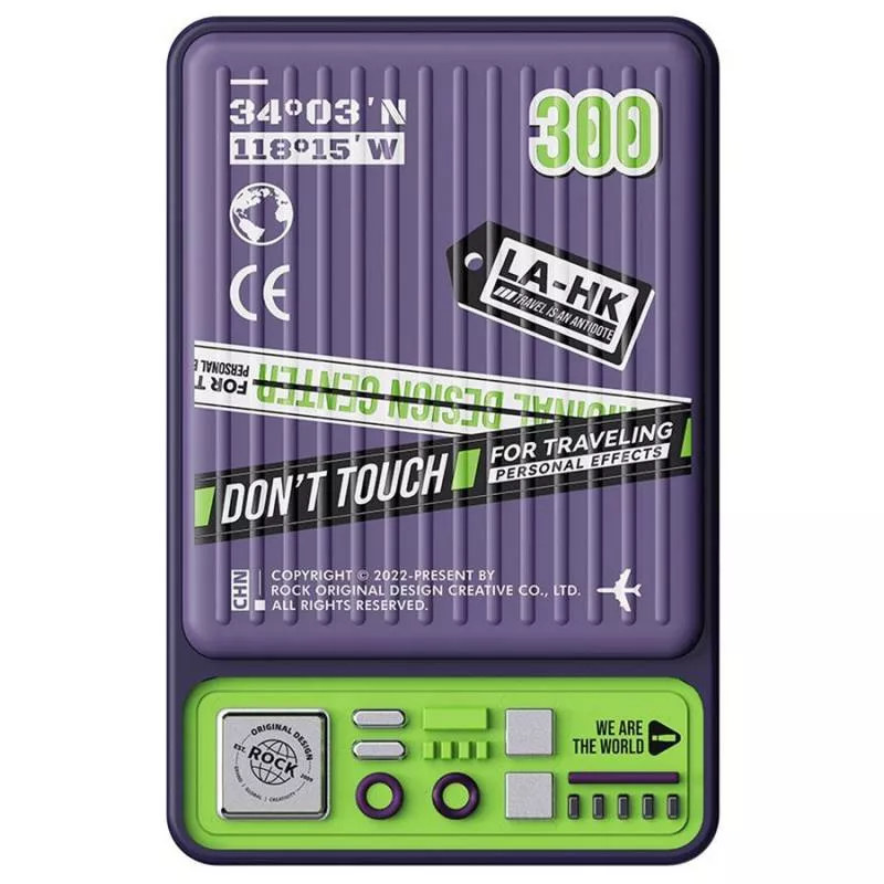 Внешний аккумулятор ROCK Travel Series P90 MagSafe 20W 10000mAh (Синий)