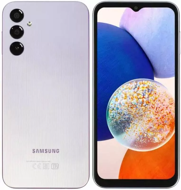 Смартфон Samsung Galaxy A14 4/64GB Silver (для других стран)