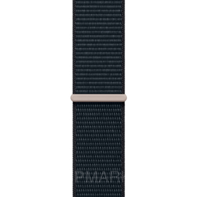 Часы Apple Watch Series 9 45 мм, корпус из алюминия цвета «Тёмная ночь», спортивный браслет цвета «Тёмная ночь» (для других стран)