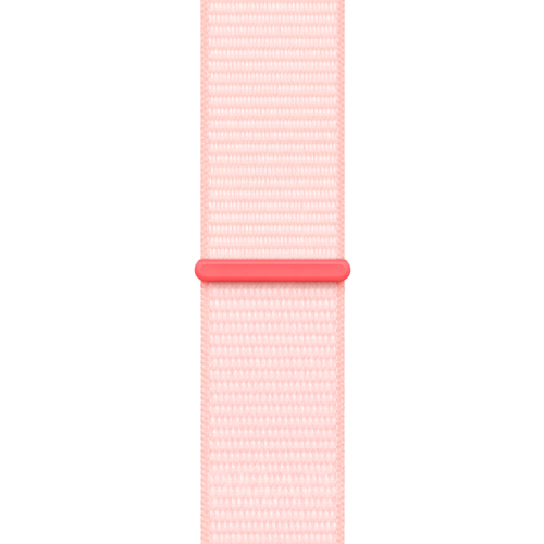 Часы Apple Watch Series 9 41 мм, корпус из алюминия розового цвета, спортивный браслет нежно-розового цвета (для других стран)