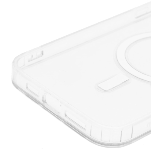 Чехол MagSafe для iPhone 15 Pro Max (Прозрачный)