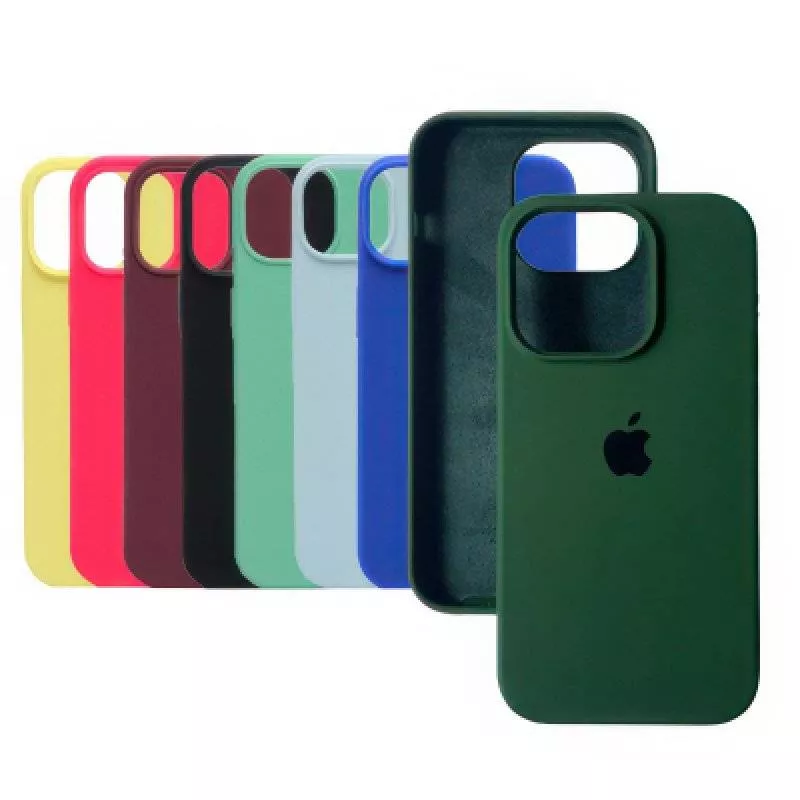 Silicon Case для iPhone 15 Pro в ассортименте