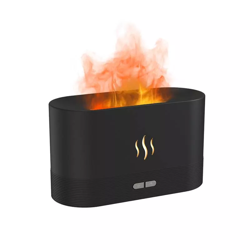 Ультразвуковой аромадиффузор с имитацией пламени Aromatherapy Machine DQ701