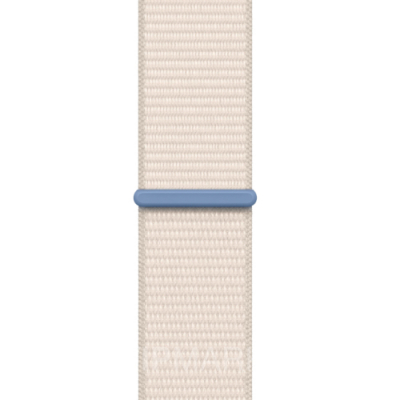 Часы Apple Watch SE 2023 40 мм, корпус из алюминия цвета «Сияющая звезда», спортивный браслет цвета «Сияющая звезда» (для других стран)