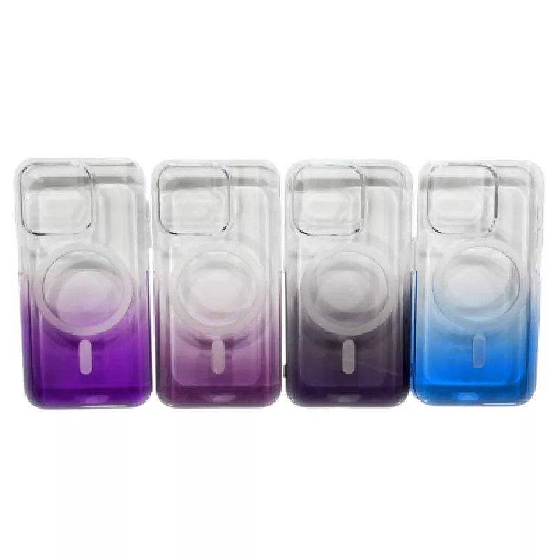 Чехол Clear Case для iPhone 15 Pro Градиент в ассортименте