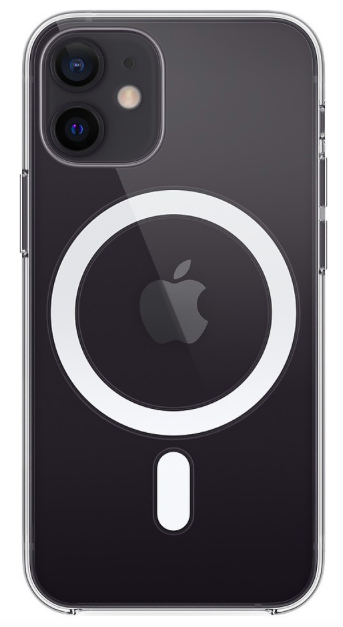 Чехол MagSafe для iPhone 12/12 Pro (Прозрачный)