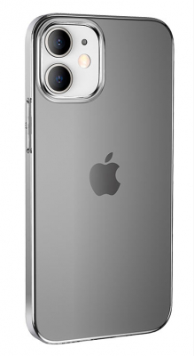Чехол HOCO Light Series TPU Transparent для iPhone 11 (6.1) (Темно-серый)