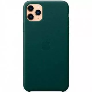 Чехол Leather Case для iPhone 11 Pro (Green)