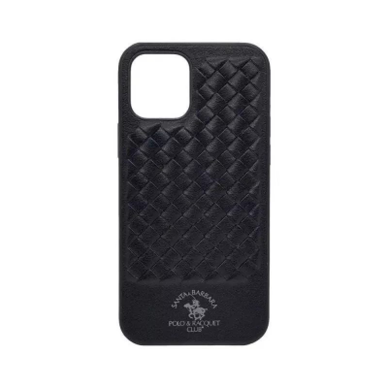 Чехол накладка Santa Barbara Polo для Apple iPhone 11 Pro Knight Leather (Black)