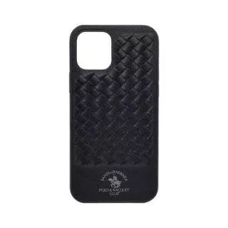 Чехол накладка Santa Barbara Polo для Apple iPhone 11 Pro Knight Leather (Black)