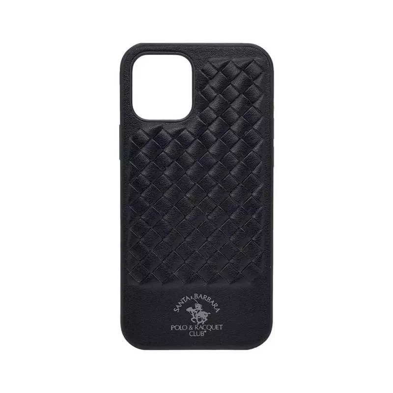 Чехол накладка Santa Barbara Polo для Apple iPhone 11 Pro Knight Leather (Black)