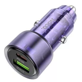 Автомобильное зарядное устройство Hoco Z52 Spacious USB/Type-C 38w