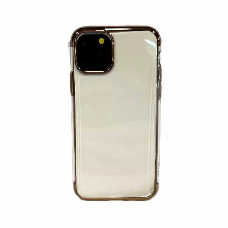 Чехол накладка для iPhone 11 pro Max (6,5) (Серебро)