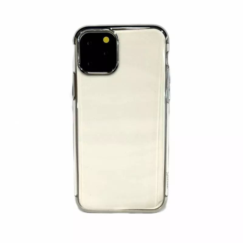 Чехол накладка Oucase для iPhone 11 pro (5,8) (серебро)