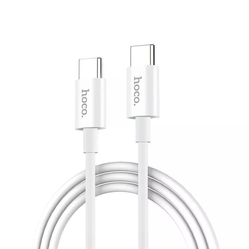 Кабель Hoco X23 Type-C/Type-C 1м White