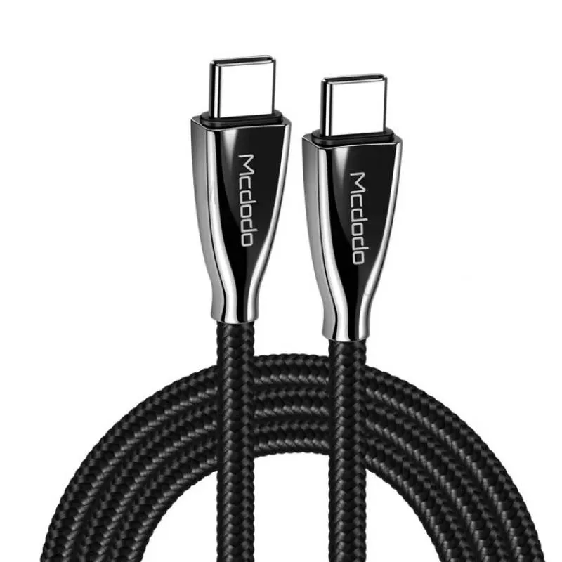 Кабель McDodo 60W Type-C/Type-C 1,5m черный (CA-5890)